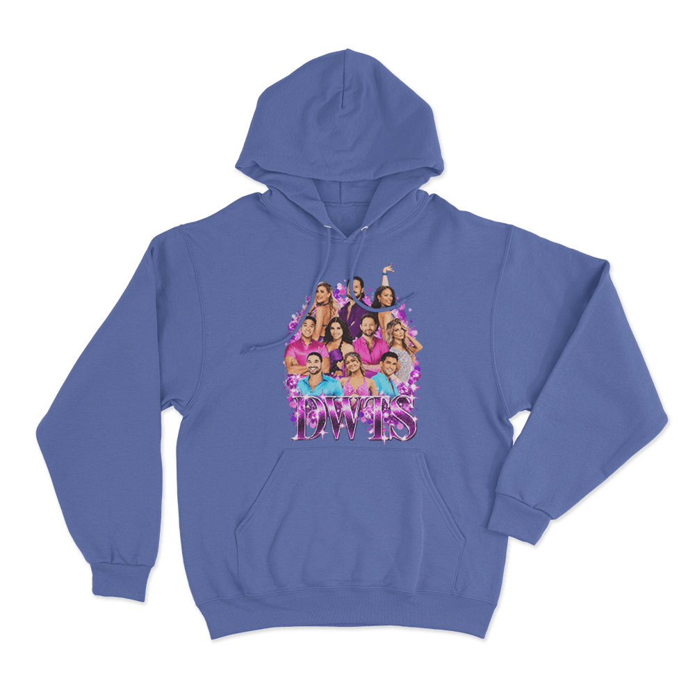 DWTS Photo Unisex Hoodie Blue DWTS Photo Unisex Hoodie Blue