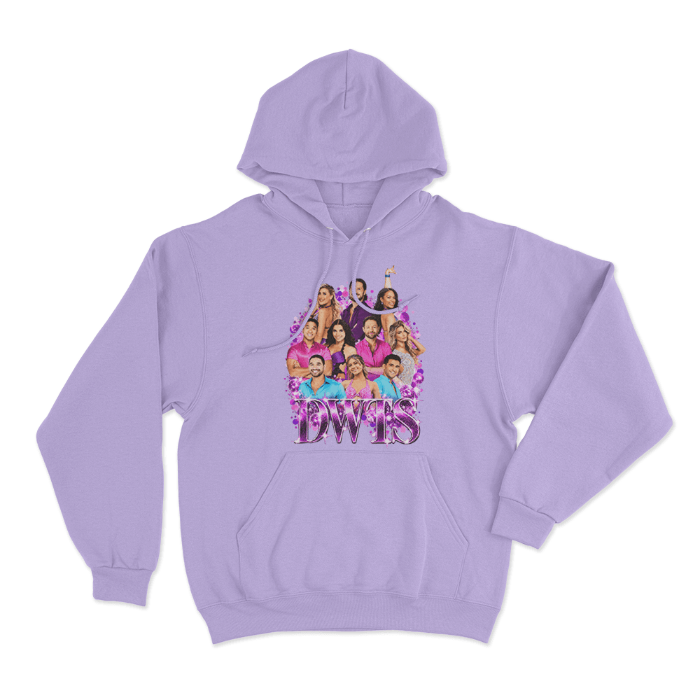 DWTS Photo Unisex Hoodie Purple DWTS Photo Unisex Hoodie Purple