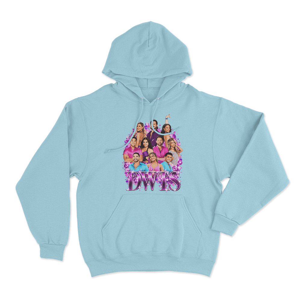 DWTS Photo Unisex Hoodie Sky Blue DWTS Photo Unisex Hoodie Sky Blue