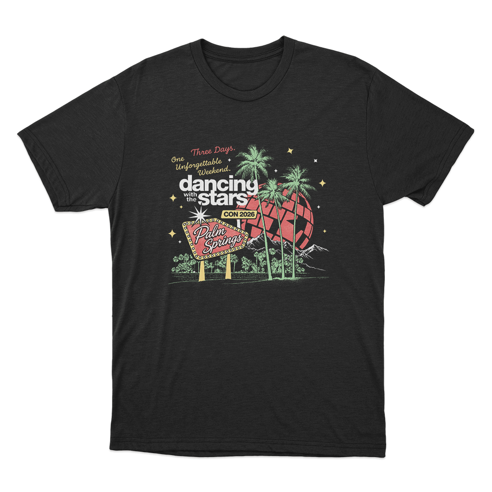 Dancing With The Stars Con Unisex T Shirt Black Dancing With The Stars Con Unisex T Shirt Black