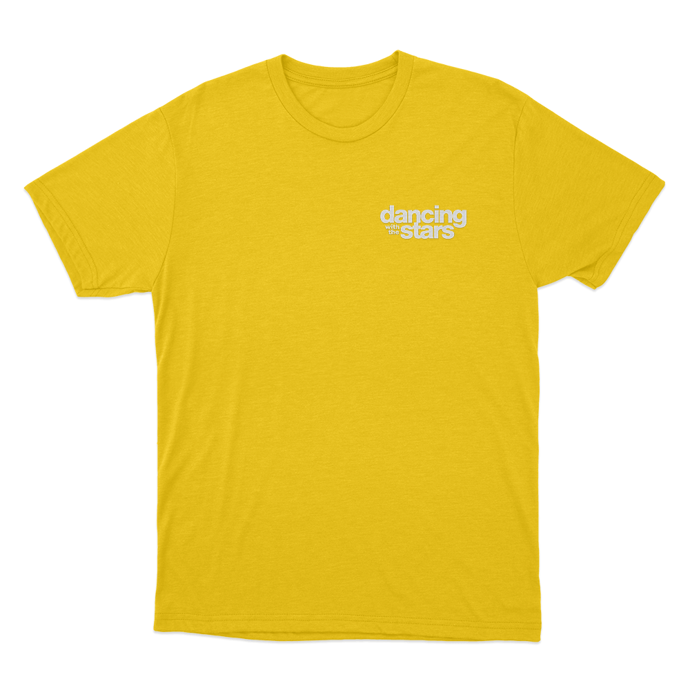 Dancing With The Stars Unisex T Shirt Yellow Dancing With The Stars Unisex T Shirt Yellow